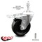 Service Caster 4 Inch Phenolic Swivel 3/8 Inch Threaded Stem Caster with Total Lock Brake SCC SCC-TSTTL20S414-PHS-381615 - alternate 1